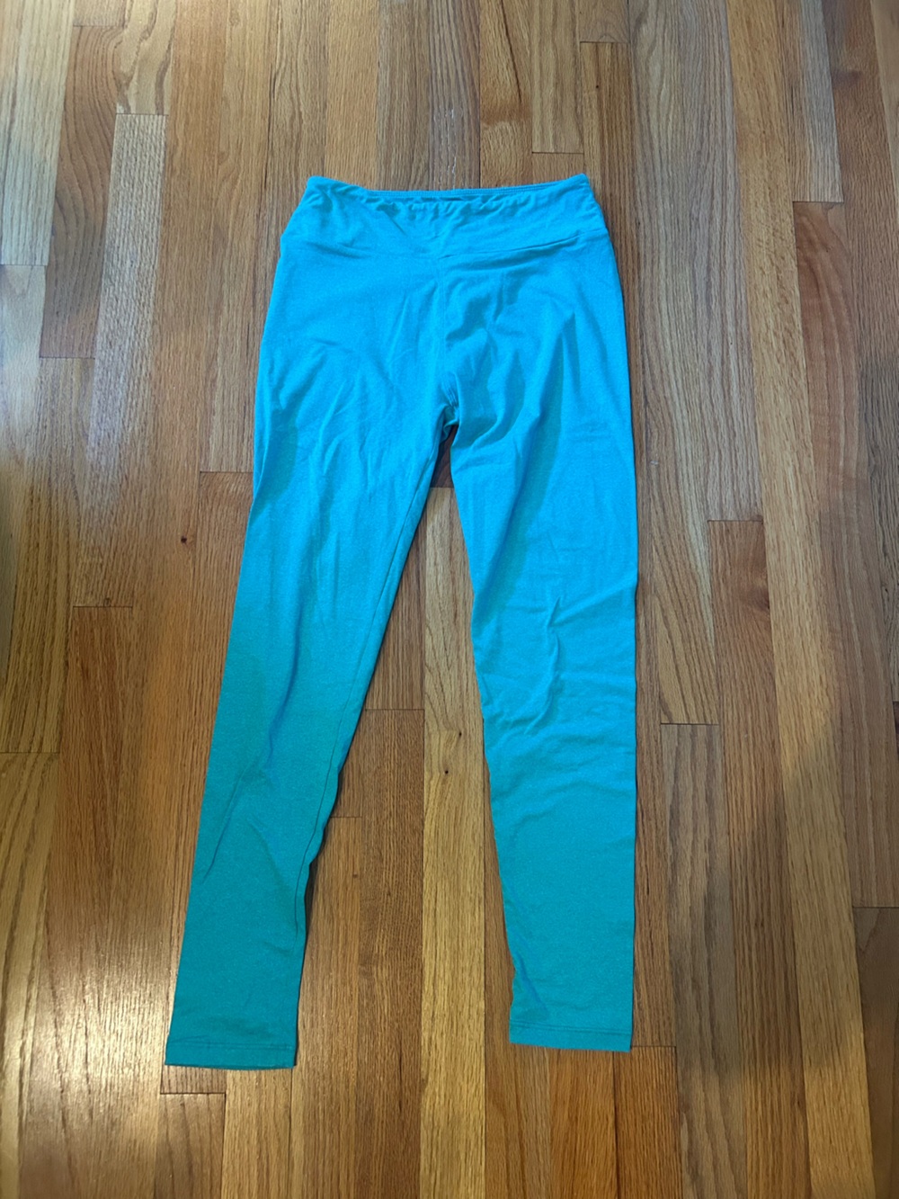 Lularoe OS Marl Teal Leggings
